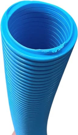 Stofzuigerslang Universeel Licht Blauw - 5 meter - DN38 — thumbnail 2