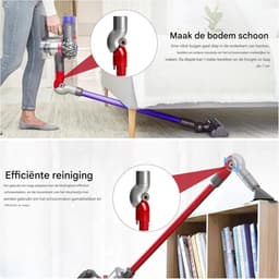 Dyson Stofzuigeraccessoires - Draaiconnector - Bedkastadapter - Quick Release Lage Meubilairadapter - 970790-01 - Voor Dyson V7 V8 V10 V11 V15 — thumbnail 3