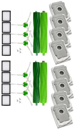 BIG vervangingsset compatibel met iRobot Roomba I7 E5 E6 i3+ i4+ i5+ i6+ i7+ - Roomba e4 Roomba e5 Roomba e6 Roomba i3 Roomba i4 Roomba i5 Roomba i6 Roomba i7 Roomba i7+ Roomba i8 - 26 delige set – Onderhoudsset - stofzuiger accessoireset — thumbnail 1