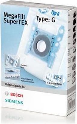 Bosch BBZ41FG / Siemens VZ41AFG Stofzuigerzakken Type G - 4 stuks — thumbnail 1