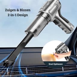 Luxe 2 in 1 Kruimeldief – Snoerloos – Verschillende Mondstukken – Handstofzuiger – Vacuum Cleaner – Best Verkocht – Lichtgewicht — thumbnail 2