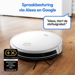 MEDION robotstofzuiger met intelligente navigatie S35 (app en spraakbesturing, 4000 Pa zuigkracht, gyronavigatie in systematische S-lijnen, tapijtdetectie, muursensoren) — thumbnail 4