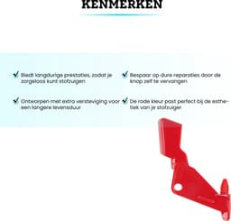 Somstyle Trigger Aan/Uit Knop Geschikt voor Dyson V11 & V10 - Vergrendeling - Clip - Stofzuiger Onderdeel — thumbnail 3