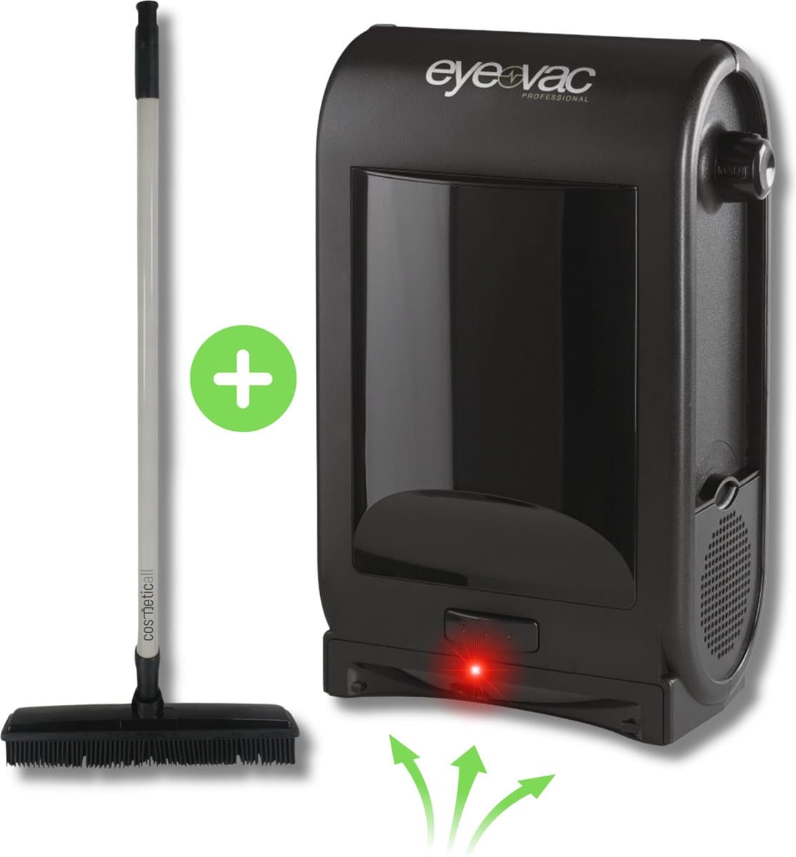 Stofzuiger voor Kapsalons + Kappersbezem - Hairbuster - Haarstofzuiger - Stofzuiger Barbershop of Salon - 1400W - Inclusief Filters - Nieuwste Model — afbeelding 1