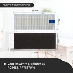 Replacements® Onderdelen geschikt voor Rowenta X-Plorer 75-series - NIET de 75S - 16-delig — thumbnail 2