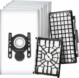 10x Dparts G-ALL stofzuigerzakken - 1 HEPA filter - 1 motorfilter - geschilkt voor Bosch In'genius - Ingenius - nr. 00579421 - 00647753 - 00577303 - BBZ154HF - BBZ41FGALL — thumbnail 1