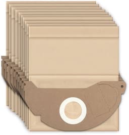 20x Dparts stofzuigerzakken geschikt voor Karcher WD2 en MV2 series - nr. 6.904-322.0 — thumbnail 1