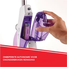 Vaporetto SV440_Double Stoomdweil met Handstoomreiniger en Vaporforce-Borstel - 15-in-1 Functie - Doodt tot 99,9% van Virusdeeltjes Ziektekiemen En Bacteriën - 1500W - 0,3L - Paars — thumbnail 2