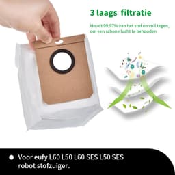 Onderdelen geschikt voor de Eufy L50 en L60 robotstofzuiger van Replacements - 11-delig — thumbnail 3
