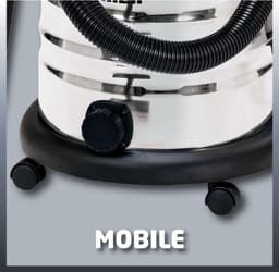 Einhell Elektrische Nat-/Droogzuiger TC-VC 1930 S - 1500 W - 190 mbar - 30 L - Incl. diverse accessoires — thumbnail 4