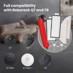 Extralink Onderdelen Set voor Roborock Robotstofzuiger | Borstels, Rollen, Filters & Dweilen | Q7 Max+ T8 — thumbnail 5