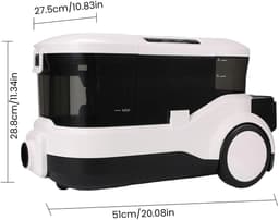 Lunekiss multifunctionele stofzuiger voor banken met 800W zuigkracht, 3L watertank en sprayfunctie voor tapijt en bekleding — thumbnail 2