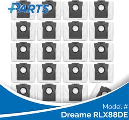 Dreame RLX88DE Stofzakken (20 Stuks, Plus.Parts® alternatief voor RDB8) — thumbnail 1