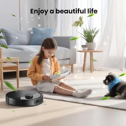 13 stuks vervangende accessoires geschikt voor Roborock Q10 VF+/PF robotstofzuiger - 1 hoofdborstels, 4 zijborstels, 4 HEPA-filters, 4 dweilpads — thumbnail 4