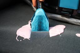 TopChoice® Tapijtreinger - Vlekkenreiniger - Zetelreiniger - met 4 Opzetstukken - Blauw — thumbnail 4