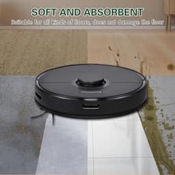 PromoHome 6x Microvezel Dweilpads Geschikt voor Roborock Q5 Pro,Q5 Pro+,Q8 Max, Q8 Max+,S5,S5 Max,S6,S6 Pure,S6 MaxV,Q7,Q7 Max — thumbnail 2