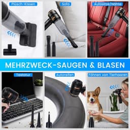 Stofzuiger Mondstukken - Reserveonderdelen Borstels - Draadloze Stofzuiger - Specifiek Model - Compact Formaat - Zwart — thumbnail 2