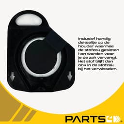 5 Stofzuigerzakken PARTS4® geschikt voor Rowenta | Made in Europe | Passend in o.a. Rowenta Silence Force, X-Trem Power, Compact Power, Green Force, Power XXL, X-Plorer, RO10 — thumbnail 3
