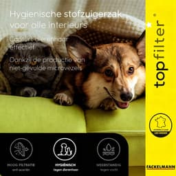 Set van 4 Tornado TopFilter Premium stofzuigerzakken — thumbnail 2
