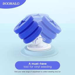Vinyl Wieden Schroot Collector - Afval Houder Tool - HTV Knutselen - Non-stick Siliconen — thumbnail 4