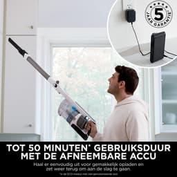 Shark PowerPRO Pet draadloze steelstofzuiger met FURFINS dierenharenborstel - IZ380EUT — thumbnail 5