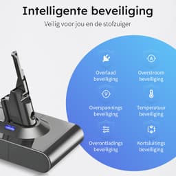 Batterij Set Geschikt voor Dyson V8 Inclusief HEPA-Filter - Absolute Dyson V8 - Accu Voor Dyson V8 Absolute, Fluffy & Animal - 6000mAh — thumbnail 5