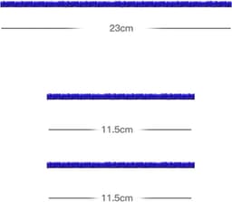 *** Viltstrips vervangers geschikt voor Dyson mondstuk - 3 strips voor V7, V8, V10 en V11 borstels - van Heble® *** — thumbnail 1