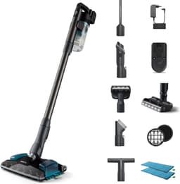 Philips Steelstofzuiger met Dweilfunctie XC8057/01 - Zuigmond met LED verlichting - Draadloos - Zonder Zak - Handstofzuigerfunctie - Alle Vloertypen - Lichtgewicht — thumbnail 1