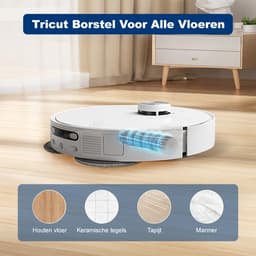 TriCut Bürste Ersatzteile für Dreame X40 Ultra Complete / X30 Ultra / L40 Ultra / L30 Ultra / L20 Ultra / L10s Pro Ultra / L10s Ultra Saugroboter-Anti Tangle Kochfeld Entfernt Verfilztes Haar — thumbnail 3