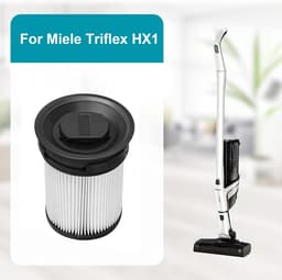 2-pack filters voor accessoires geschikt voor de draadloze steelstofzuiger van de Geschikt voor Miele Triflex HX1-serie — thumbnail 5