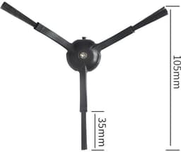 Geschikt voor Roborock Q5Pro/Q5 PRO+/Q8 Max /Q8 Max + Accessoires voor stofzuigers: filter, zijborstels en hoofdborstelset vervangingsonderdeel-15 stuks — thumbnail 2