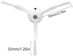 Geschikt voor Roborock V20 Qrevo Master/Slim Accessoires voor veegrobot vervangingsonderdelen-10 stuks — thumbnail 3