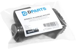 Dparts stofzuiger plumeau universeel - borstel met nylonhaar - 32mm + 35mm - stofzuiger mondstuk, accessoires, opzetborstel, hulpstuk, zuigmond - geschikt voor Miele, Bosch, Siemens, Philips, Nilfisk, AEG, Inventum, Bestron, Karcher, Numatic — thumbnail 4
