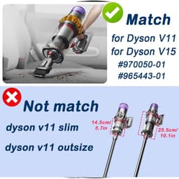 Stofemmer voor Dyson V10 SV12 – Transparante Vervangende Stofcontainer – Handheld Draadloze Stofzuiger Accessoire – Afvalreservoir – Eenvoudig te Reinigen – Reserveonderdeel — thumbnail 3