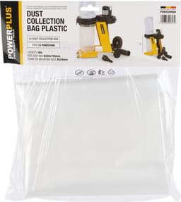 Powerplus POWX2090A Stofzak van plastic - Tbv POWX2090 — thumbnail 4