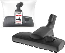 Combi Stofzuigermond geschikt voor Miele + Klik - A-Kwaliteit Miele Zuigmond - Als Origineel: Miele Borstel (Miele AllTeQ vervangende Mondstuk) geschikt voor Alle Miele stofzuigers CX1, C3, C2, C1, S8, S6, S5, S4, S2, S8000, S6000, S5000, S4000 etc. — thumbnail 1