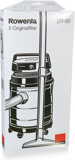 set van 4 microvezelzakken voor tankstofzuiger - rowenta - zr8001 — thumbnail 1
