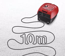 Bosch BGD38RD1H Serie 4 - Stofzuiger met zak - Rood — thumbnail 5