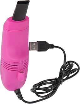 Mini-stofzuiger voor toetsenbord, USB, krachtig, nagelart, auto, thuis — thumbnail 1