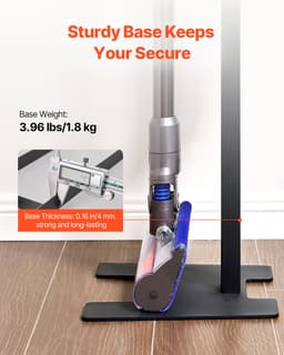VEVOR Stofzuigerstandaard voor Dyson Multi-Models Opberghouder met 6 Haken — thumbnail 5