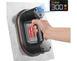 Elektrische Zuignap voor Tegels en Glas - 300 KG Zuigkracht met LCD-Scherm en 4500 mAh Batterij