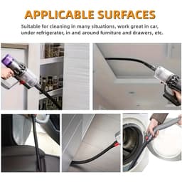 Geschikt voor Dyson stofzuigeraccessoires V8 V7 V10 V11, zoals de lange, zachte kierenzuigmond en de verlengde kierenzuigmond. — thumbnail 5