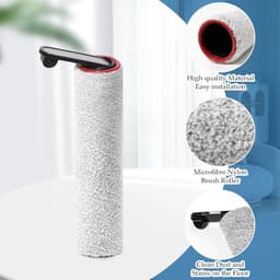 5-delige Accessoireset - Geschikt voor Dreame H12 Pro, H12 Pro Plus Draadloze Nat- en Droogzuiger - 2 Borstelrollen + 2 HEPA-filters + 1 Reinigingsborstel — thumbnail 2