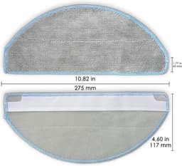 (4 PCS) Q052020 Q0120 Y0140 Vervangende Dweilpads geschikt voor iRobot Roomba Vacuum 2 Essential Robot Combo Robotstofzuiger en Dweil Y0140 Y0110 Q011 Q0120 Dweildoeken Accessoireset — thumbnail 5