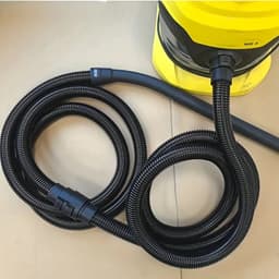 17 Parts – Stofzuigerslang 2,5 m – Geschikt voor Kärcher WD1 WD2 WD3 WD4 WD5 WD6 – Flexibele Zuigslang – Robuust & Eenvoudig te Installeren – Vervangende Slang voor Nat- en Droogzuiger — thumbnail 2