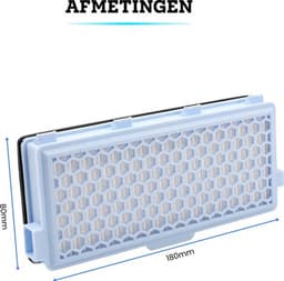 Actieve HEPA-filterset 2 stuks geschikt voor Miele Classic Compact C1, Complete C2 en C3 — thumbnail 3