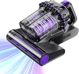 Krachtige Matrasstofzuiger met UV-C Licht en Hoge Verwarmingstechnologie - 16 kPa Zuigkracht, Draagbaar en Effectief — thumbnail 1