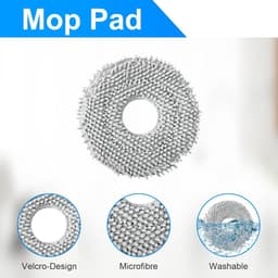 18-delige Accessoireset - Geschikt voor Roborock P20 Pro/Qrevo S5V/Qrevo Curv/Qrevo Edge Robotstofzuiger - 2 Hoofdborstel, 4 Doeken, 4 Filters, 4 Zijborstels, 4 Stofzakken — thumbnail 2