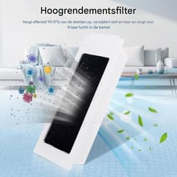 GELLDG Dweilborstel en filterzak voor ECOVACS T30 Pro MAX robotstofzuiger - Inclusief 1 rubberen hoofdborstel, 4 filters, 4 doekjes, 4 zijborstels, 6 stofzakken - 19-delige accessoireset — thumbnail 4