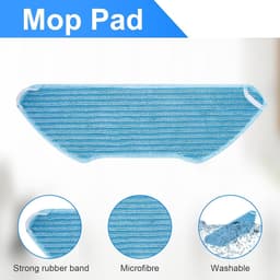 Cosensi - Accessoireset voor robotstofzuiger met 4 filters, 4 dweilpads en 4 zijborstels. Schoonmaakborstel inbegrepen. — thumbnail 5